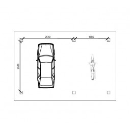 dimensions abri multiplace