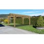 image 3d carport double pente