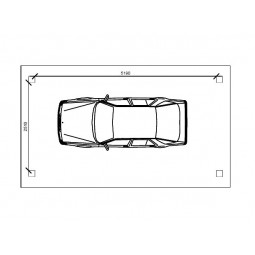 dimensions Abri voiture  