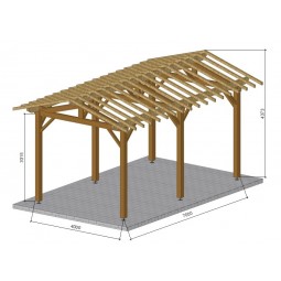 cotes abri double pan