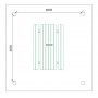 dimensions Abri carbet 4 x 4