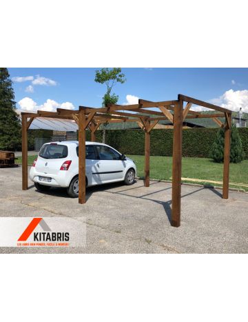 Carport plat kitabris