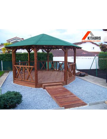 Pergola de type Kiosque - 5m