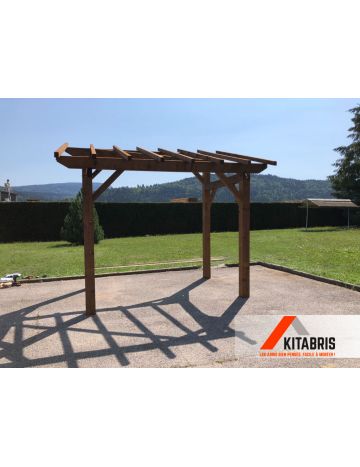 Abri de jardin  1,9 x 2,8 en Kit