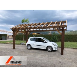 Abri voiture pour une voiture